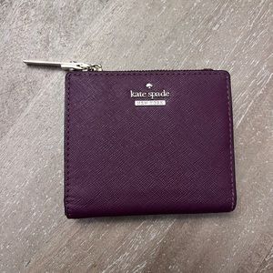 kate spade Purple Bifold Wallet